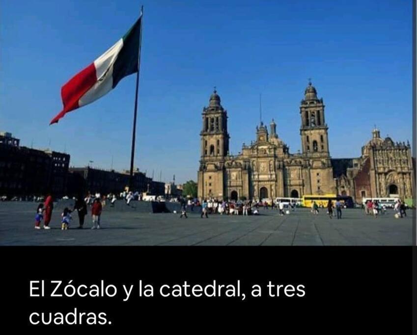 Departamento En El Centro Historico Cdmx Bolivar 8 Edificio Santa Clara 墨西哥城 外观 照片